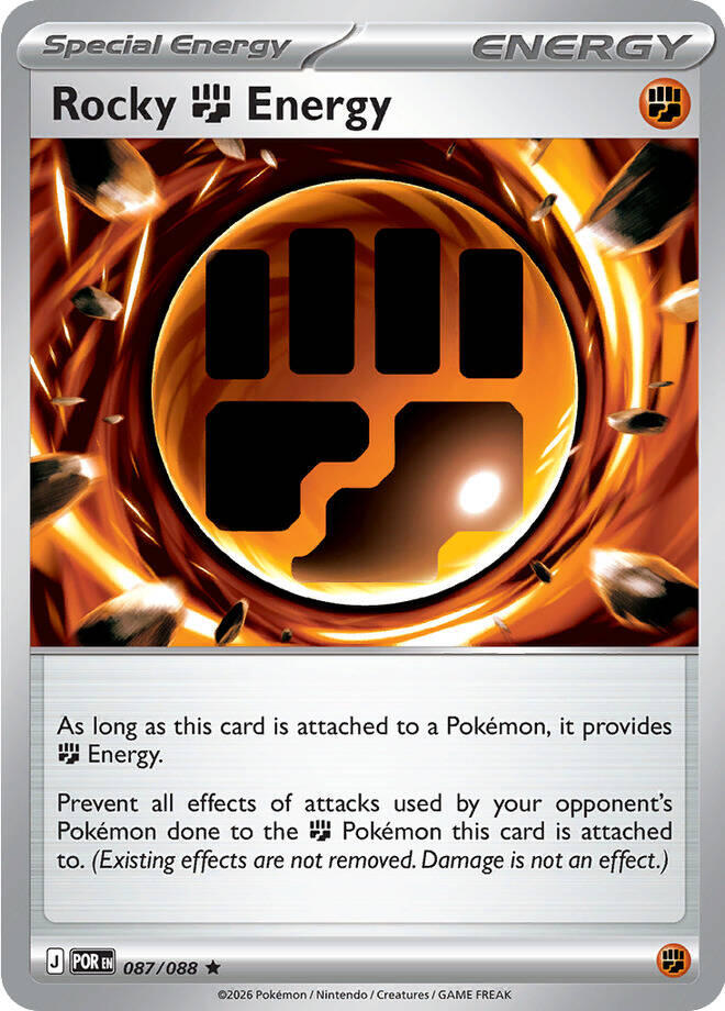 Rocky Fighting Energy (087/088) [Mega Evolution: Perfect Order] | Gamers Paradise