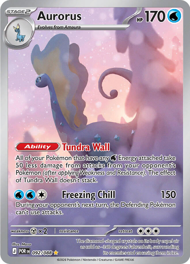 Aurorus (092/088) [Mega Evolution: Perfect Order] | Gamers Paradise