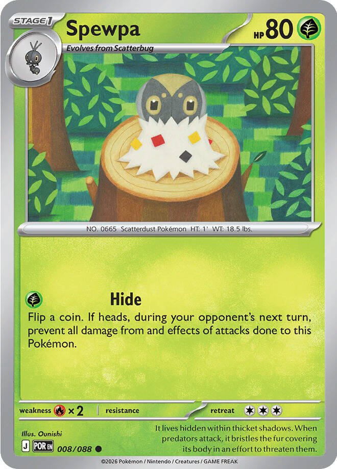 Spewpa (008/088) [Mega Evolution: Perfect Order] | Gamers Paradise