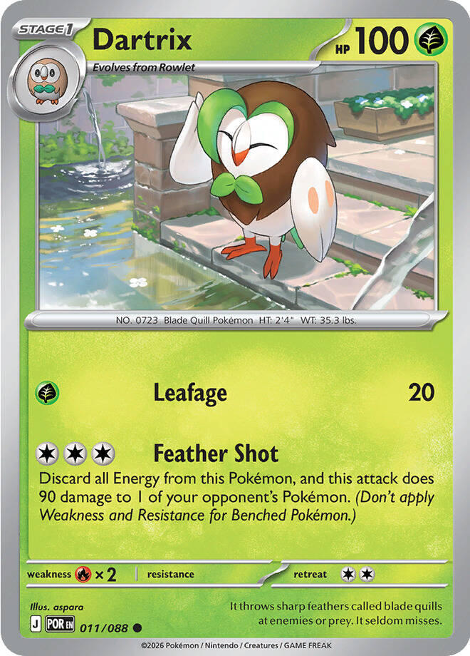 Dartrix (011/088) [Mega Evolution: Perfect Order] | Gamers Paradise