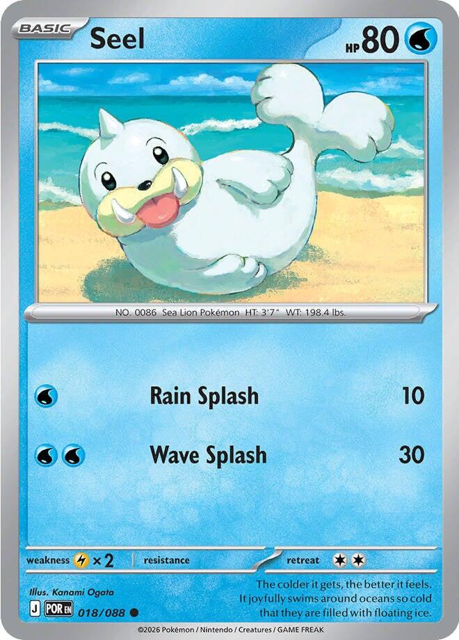 Seel (018/088) [Mega Evolution: Perfect Order] | Gamers Paradise