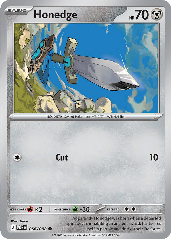 Honedge (056/088) [Mega Evolution: Perfect Order] | Gamers Paradise