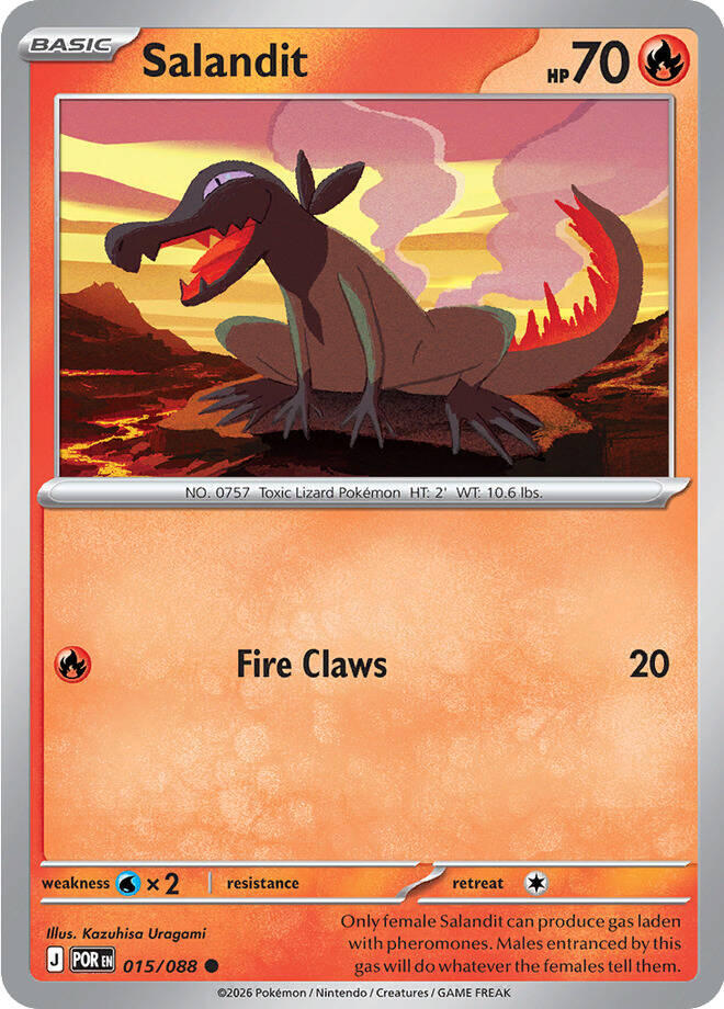 Salandit (015/088) [Mega Evolution: Perfect Order] | Gamers Paradise