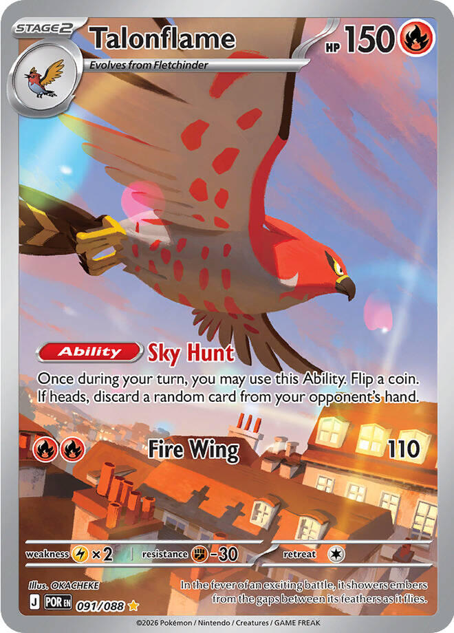 Talonflame (091/088) [Mega Evolution: Perfect Order] | Gamers Paradise