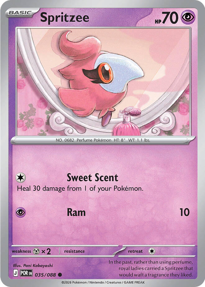 Spritzee (035/088) [Mega Evolution: Perfect Order] | Gamers Paradise