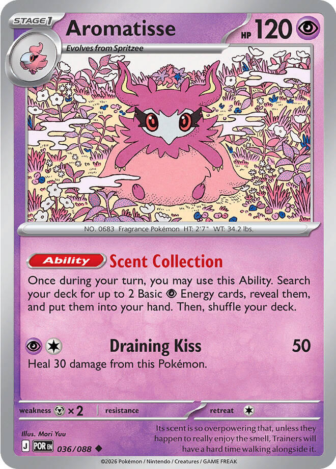 Aromatisse (036/088) [Mega Evolution: Perfect Order] | Gamers Paradise