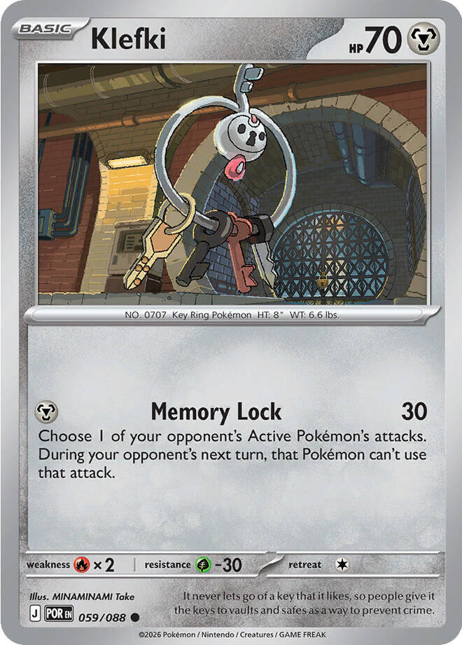 Klefki (059/088) [Mega Evolution: Perfect Order] | Gamers Paradise