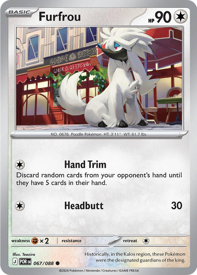 Furfrou (067/088) [Mega Evolution: Perfect Order] | Gamers Paradise