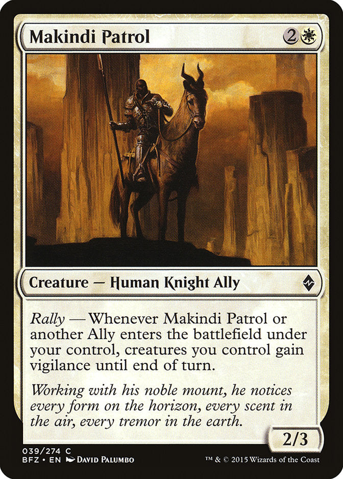 Makindi Patrol [Battle for Zendikar] | Gamers Paradise