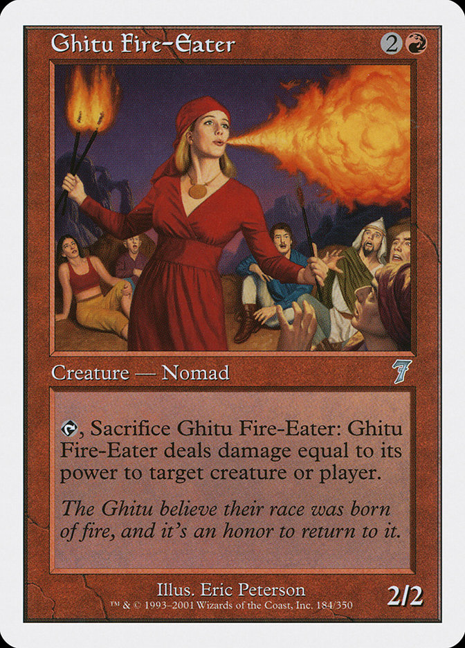 Ghitu Fire-Eater [Seventh Edition] | Gamers Paradise