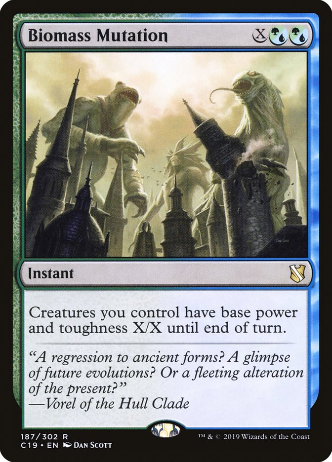 Biomass Mutation [Commander 2019] | Gamers Paradise