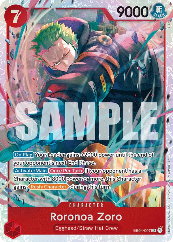Roronoa Zoro (EB04-007) [Adventure on Kami's Island] | Gamers Paradise