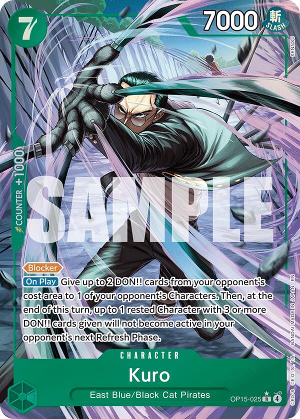 Kuro (Alternate Art) [Adventure on Kami's Island] | Gamers Paradise