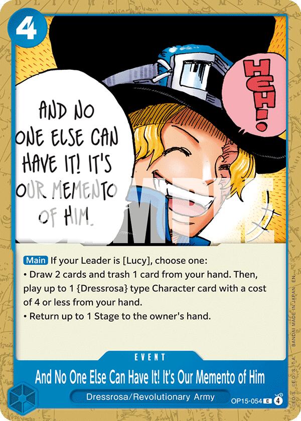 And No One Else Can Have It! It's Our Memento of Him [Adventure on Kami's Island] | Gamers Paradise