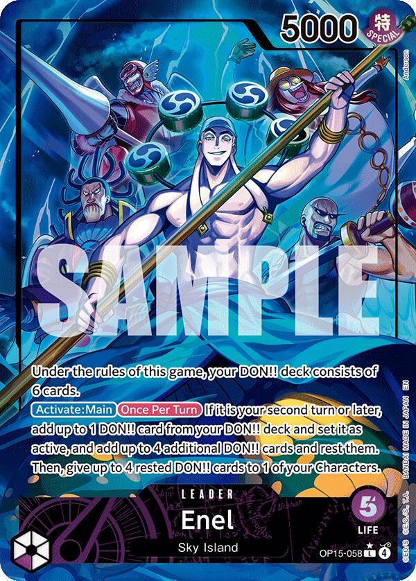 Enel (Alternate Art) [Adventure on Kami's Island] | Gamers Paradise