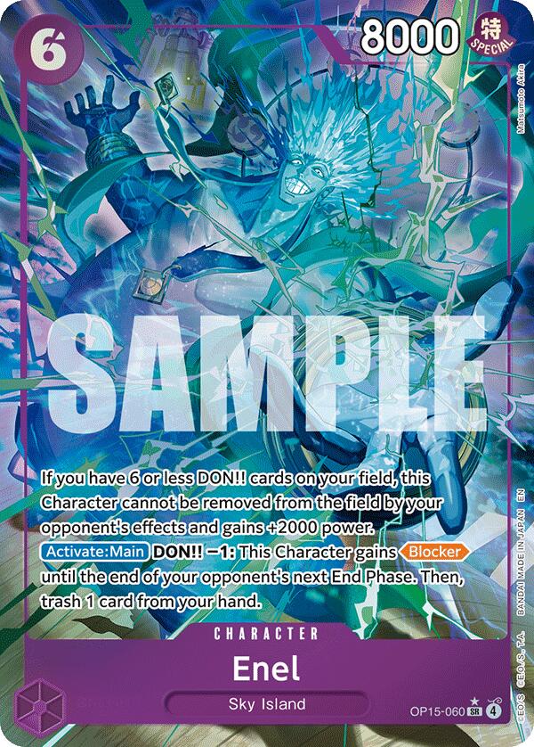 Enel (Alternate Art) [Adventure on Kami's Island] | Gamers Paradise