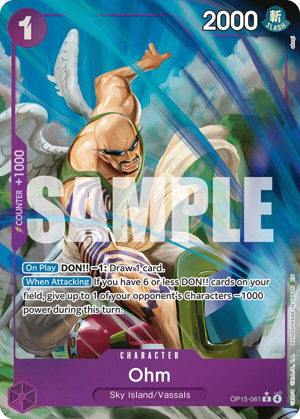 Ohm (Alternate Art) [Adventure on Kami's Island] | Gamers Paradise