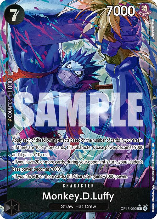 Monkey.D.Luffy (Alternate Art) [Adventure on Kami's Island] | Gamers Paradise