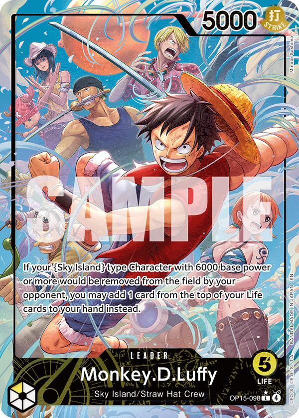 Monkey.D.Luffy (Alternate Art) [Adventure on Kami's Island] | Gamers Paradise