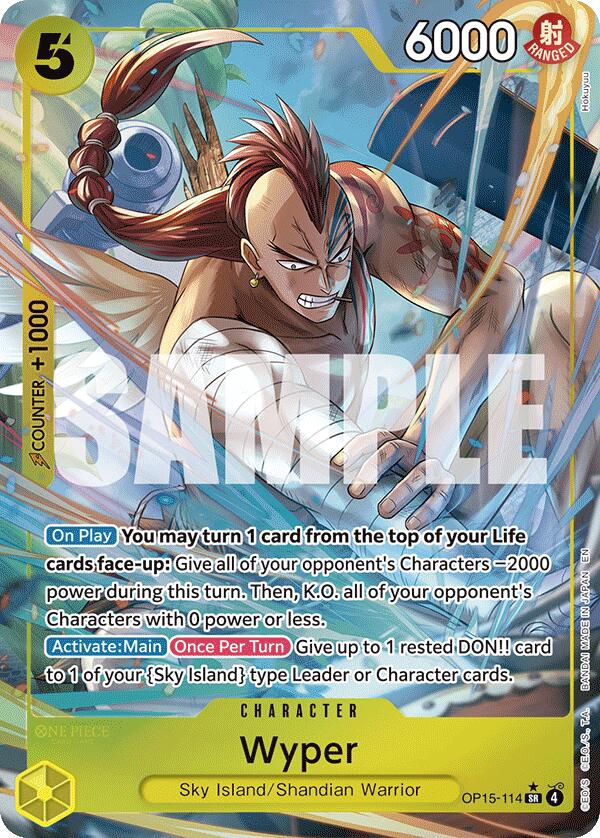 Wyper (Alternate Art) [Adventure on Kami's Island] | Gamers Paradise