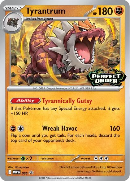 Tyrantrum (066) [Mega Evolution Promo] | Gamers Paradise