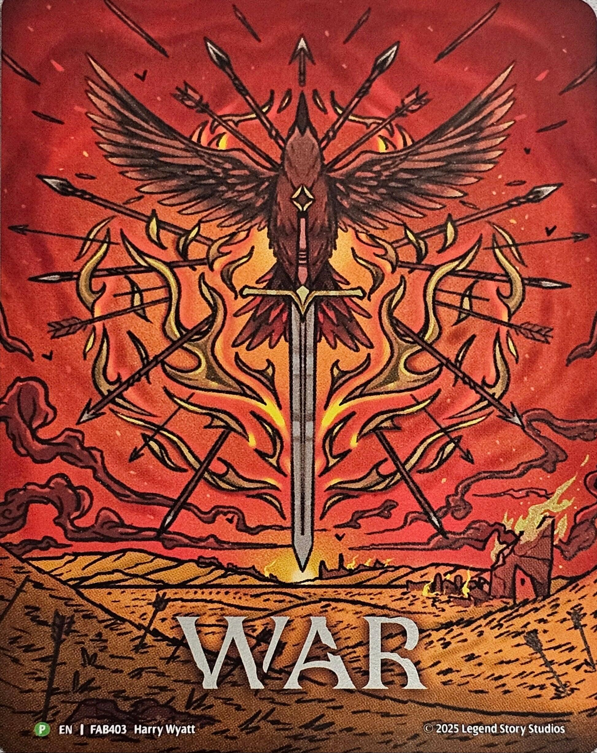 War [FAB403] (Promo)  Cold Foil | Gamers Paradise