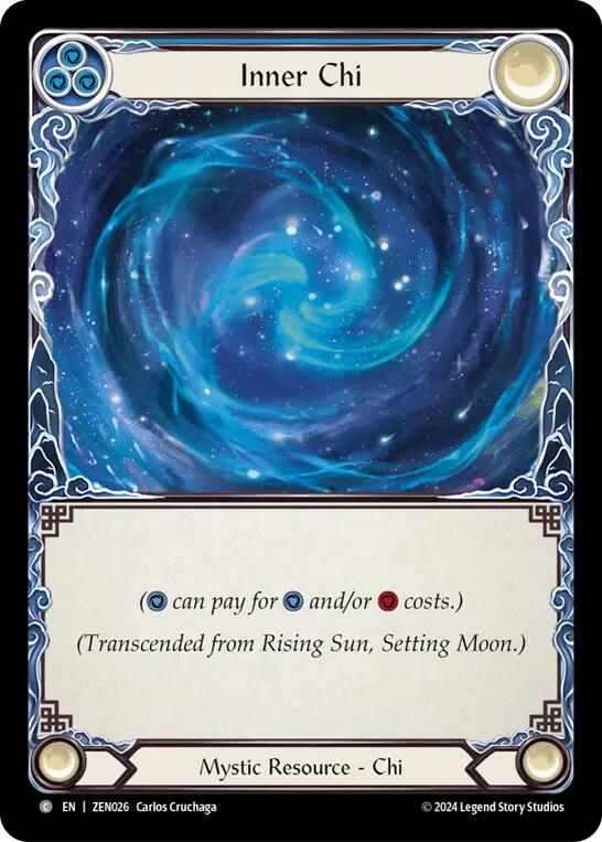 Rising Sun, Setting Moon // Inner Chi [ZEN026] (Part the Mistveil Zen Blitz Deck) | Gamers Paradise