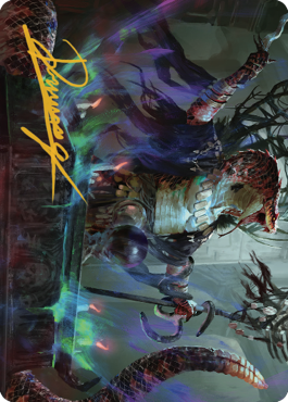 Sivriss, Nightmare Speaker Art Card (32) (Gold-Stamped Signature) [Commander Legends: Battle for Baldur's Gate Art Series] | Gamers Paradise
