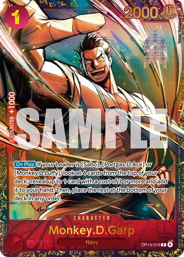 Monkey.D.Garp (Treasure Cup March 2026) [One Piece Promotion Cards] | Gamers Paradise