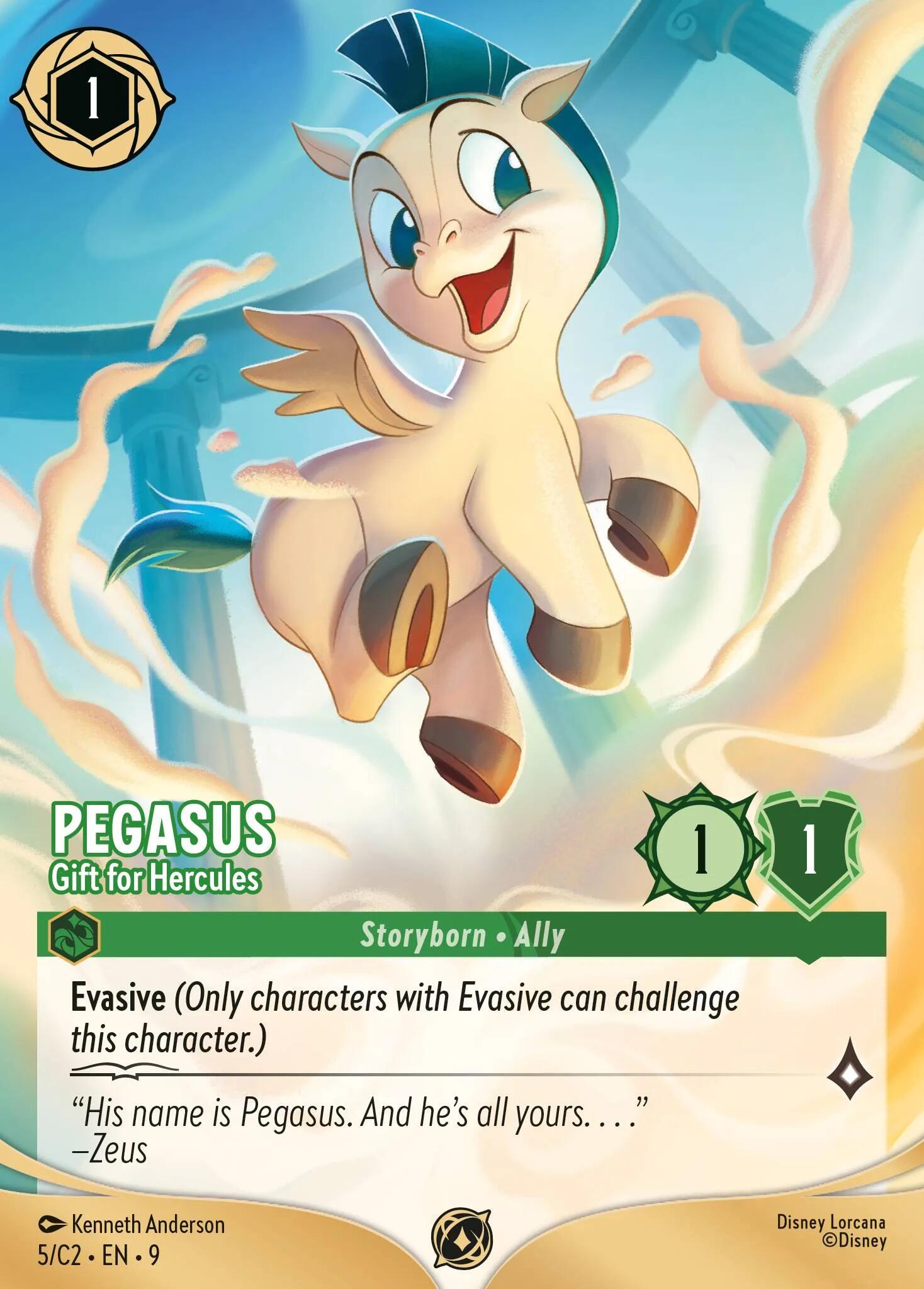 Pegasus - Gift for Hercules (5) (5) [Promo Cards] | Gamers Paradise