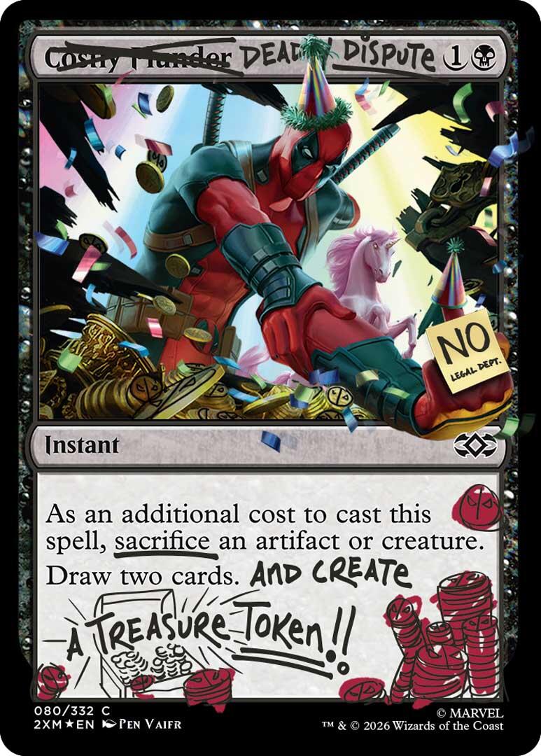 Deadly Dispute (080) (Pool Party Foil) [Secret Lair Drop Series] | Gamers Paradise