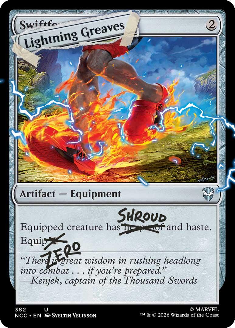 Lightning Greaves (382) [Secret Lair Drop Series] | Gamers Paradise