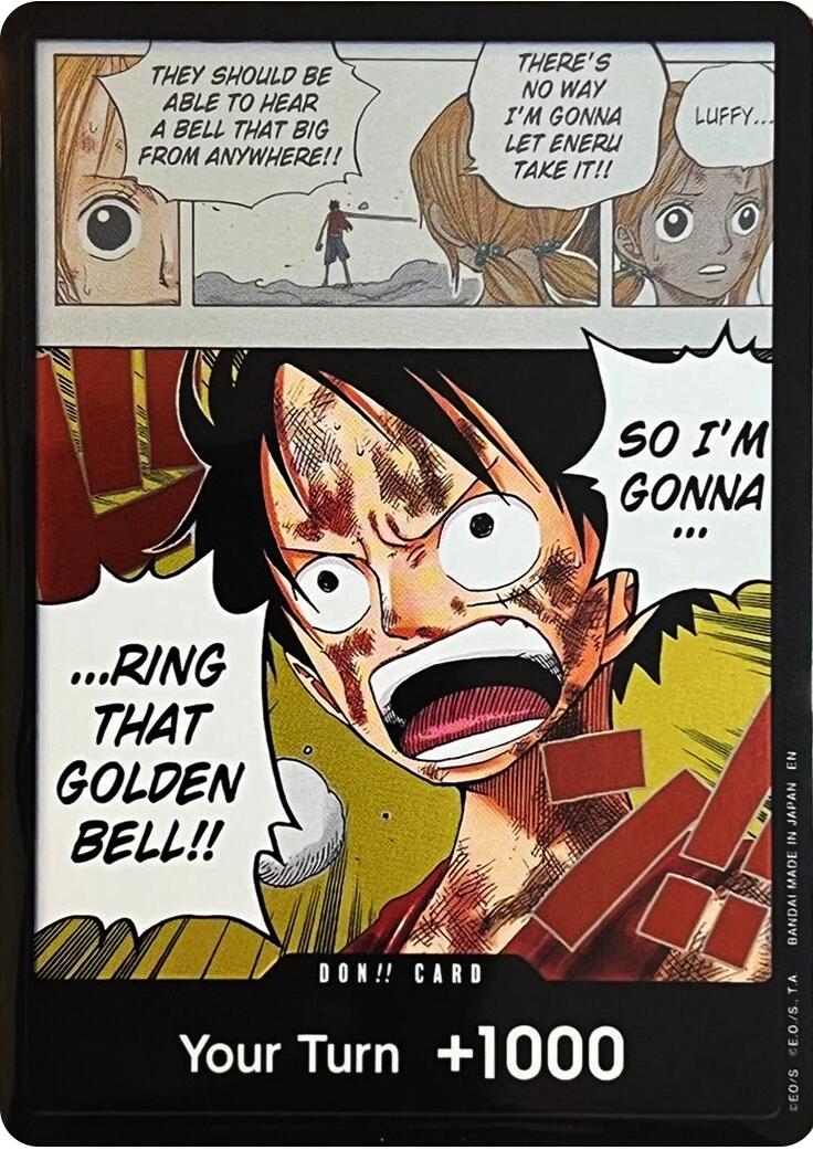 DON!! Card (Luffy) [Adventure on Kami's Island] | Gamers Paradise