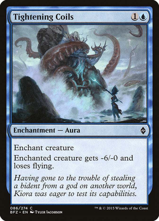 Tightening Coils [Battle for Zendikar] | Gamers Paradise