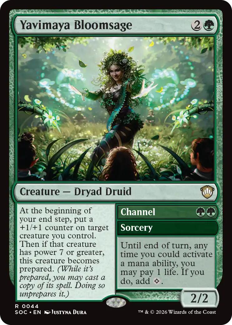Yavimaya Bloomsage [Secrets of Strixhaven Commander] | Gamers Paradise