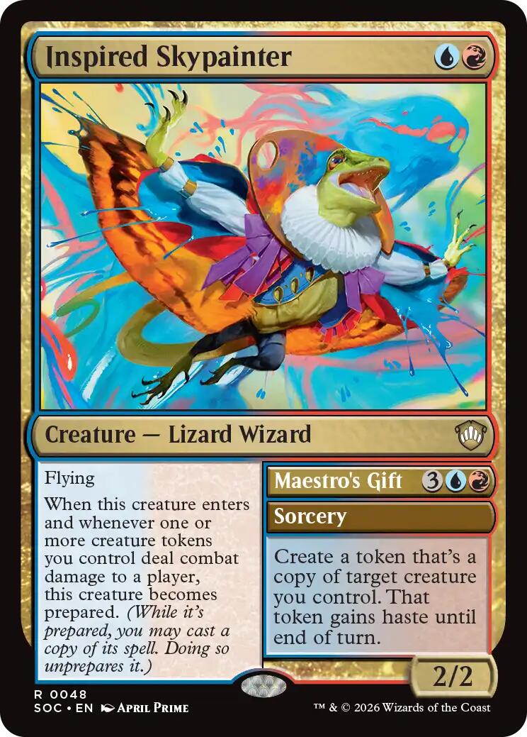 Inspired Skypainter [Secrets of Strixhaven Commander] | Gamers Paradise