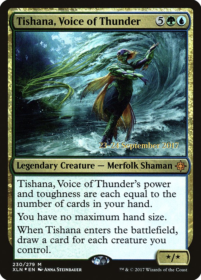 Tishana, Voice of Thunder [Ixalan Prerelease Promos] | Gamers Paradise