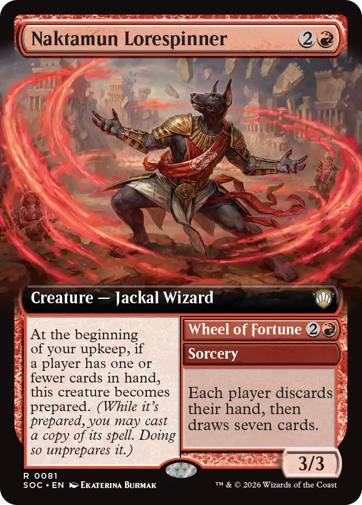 Naktamun Lorespinner (Extended Art) [Secrets of Strixhaven Commander] | Gamers Paradise