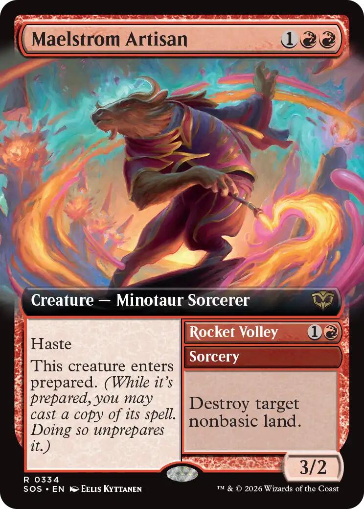 Maelstrom Artisan (Extended Art) [Secrets of Strixhaven] | Gamers Paradise
