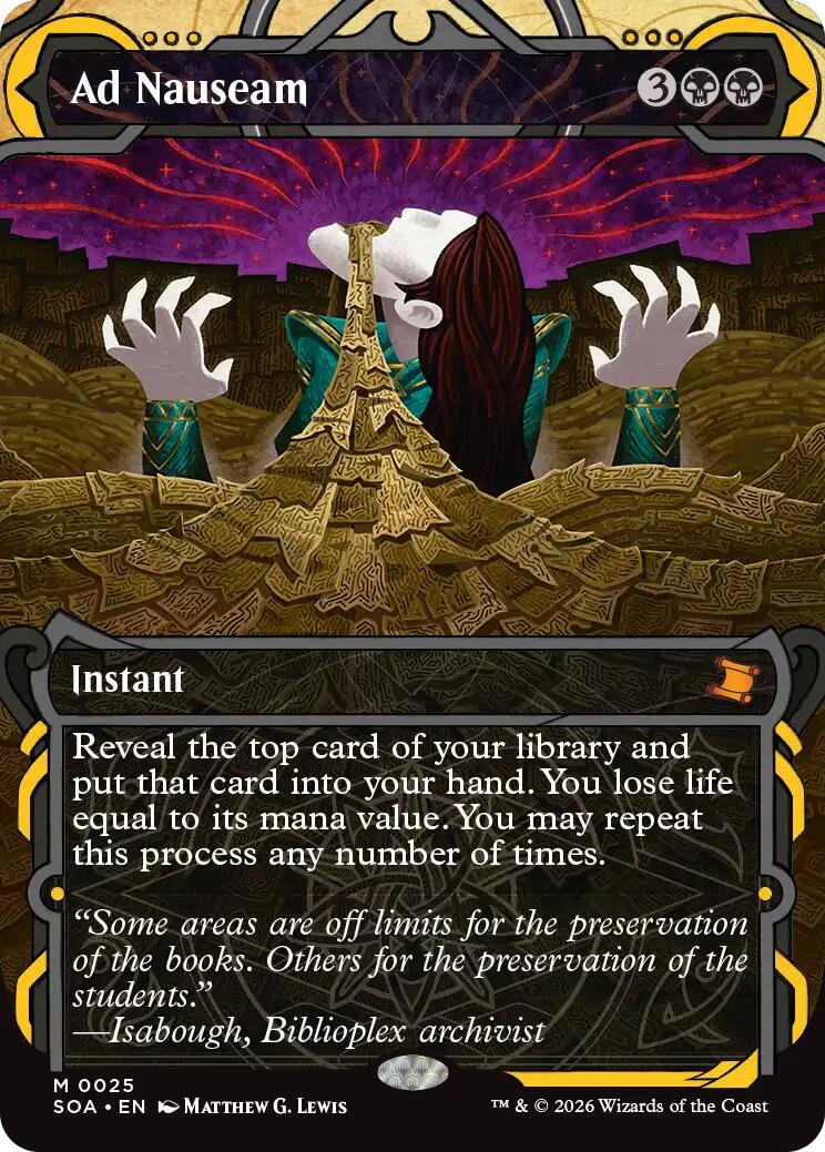 Ad Nauseam [Secrets of Strixhaven: Mystical Archive] | Gamers Paradise