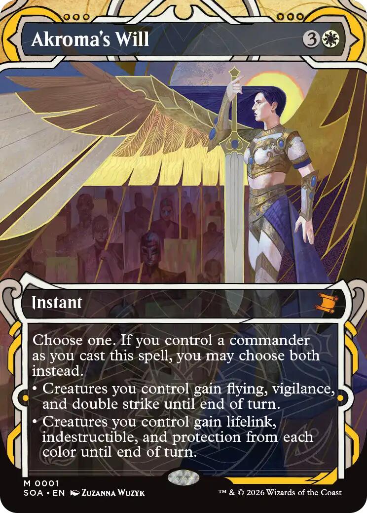 Akroma's Will [Secrets of Strixhaven: Mystical Archive] | Gamers Paradise