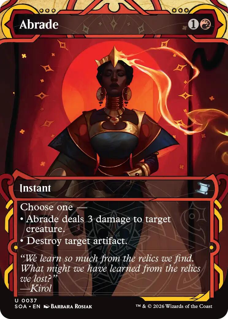Abrade [Secrets of Strixhaven: Mystical Archive] | Gamers Paradise