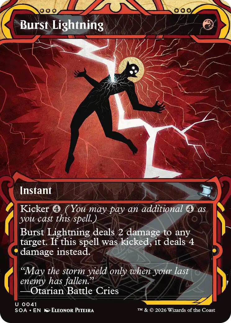 Burst Lightning [Secrets of Strixhaven: Mystical Archive] | Gamers Paradise