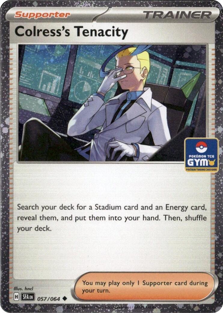 Colress's Tenacity (057/064) (Gym Stamp Asia Exclusive) [Miscellaneous Cards] | Gamers Paradise