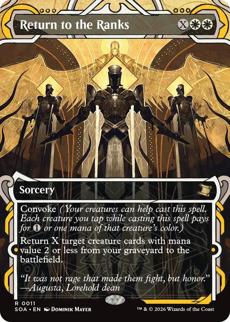 Return to the Ranks [Secrets of Strixhaven: Mystical Archive] | Gamers Paradise