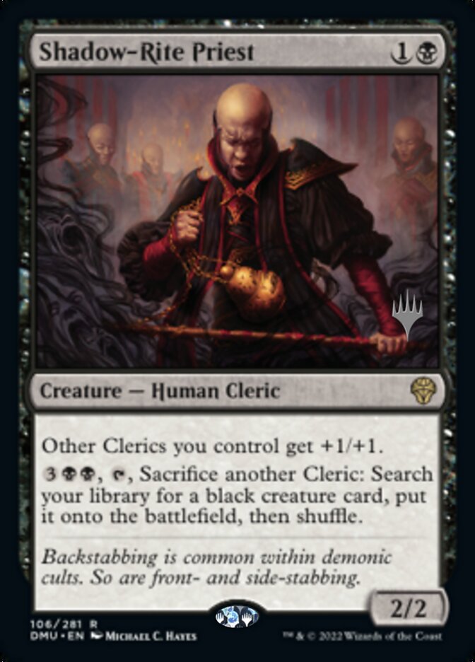 Shadow-Rite Priest (Promo Pack) [Dominaria United Promos] | Gamers Paradise