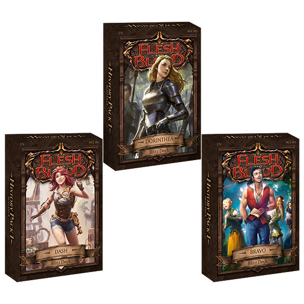 Flesh and Blood: History Pack 1 Decks | Gamers Paradise