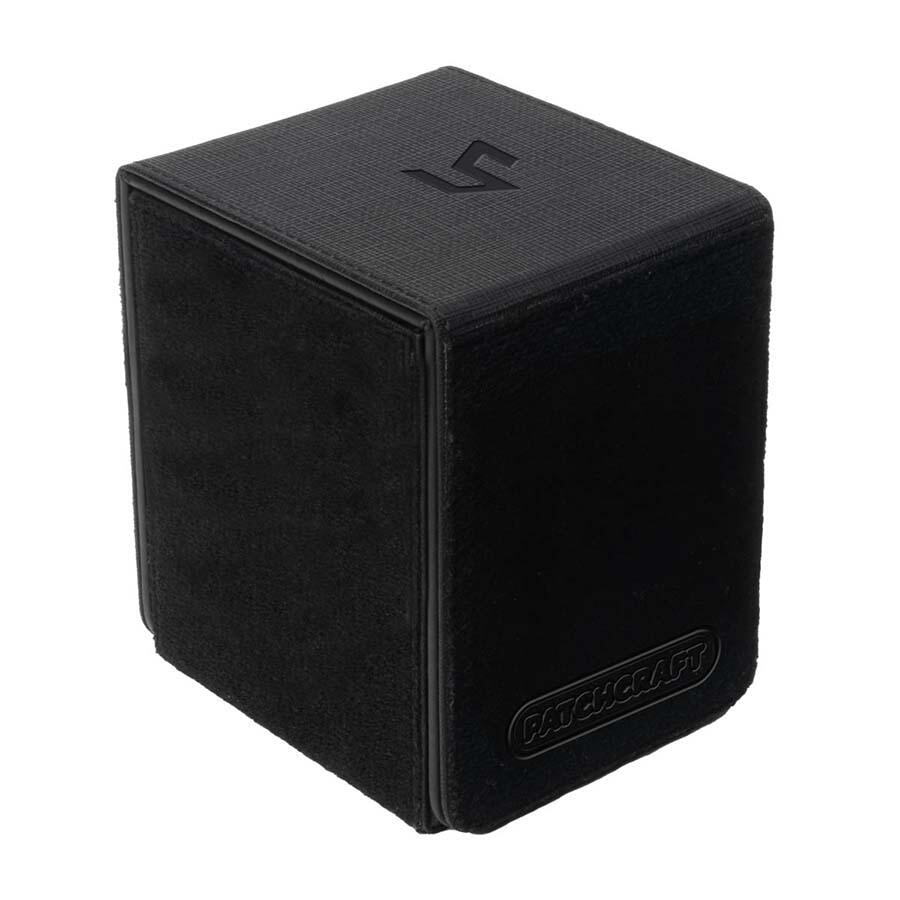 Ultra PRO: Patchcraft Alcove Flip Deck Box - Black | Gamers Paradise