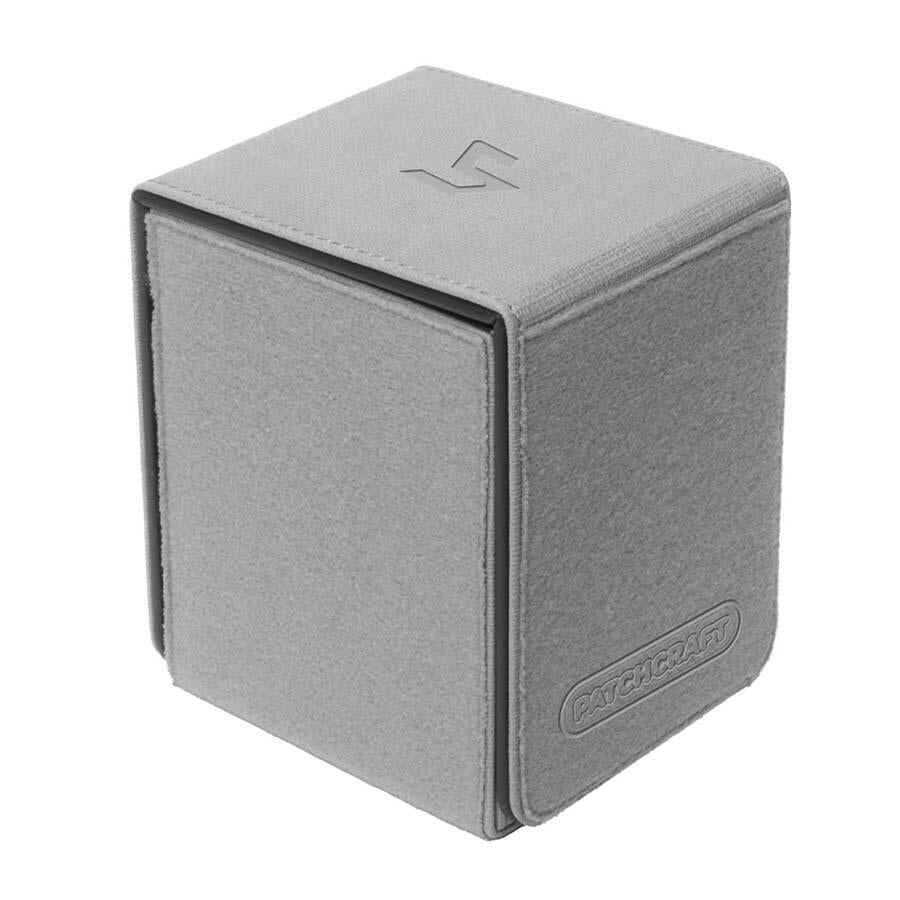 Ultra PRO: Patchcraft Alcove Flip Deck Box - Gray | Gamers Paradise