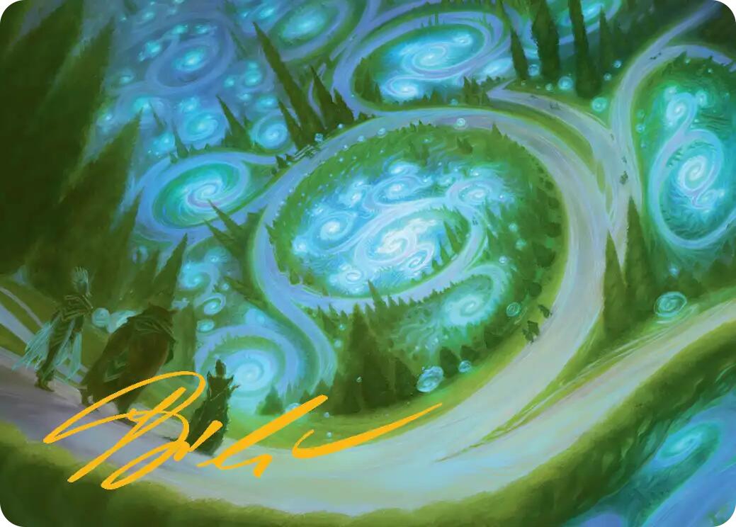 Mathemagics Art Card (Gold-Stamped Signature) [Secrets of Strixhaven Art Series] | Gamers Paradise